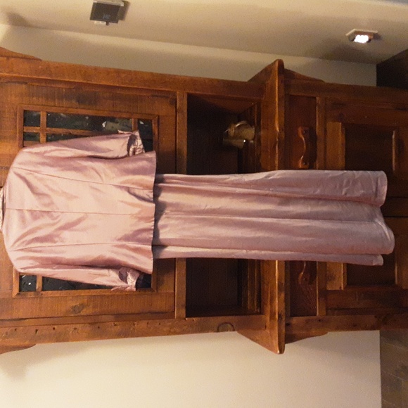 Cachet Violet Lustre Blazer and Dress (TALL) Set - Picture 8 of 11